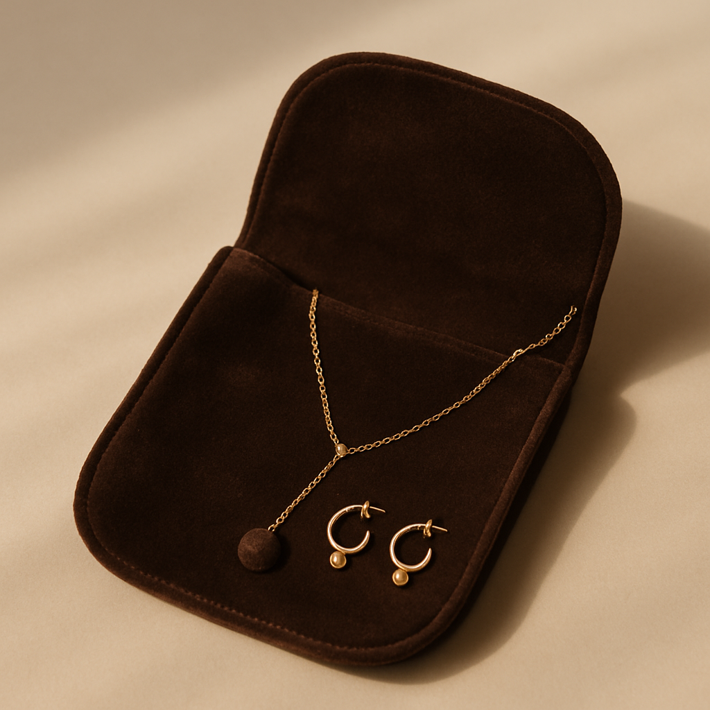 Rangez vos bijoux avec une pochette : l'astuce maligne
