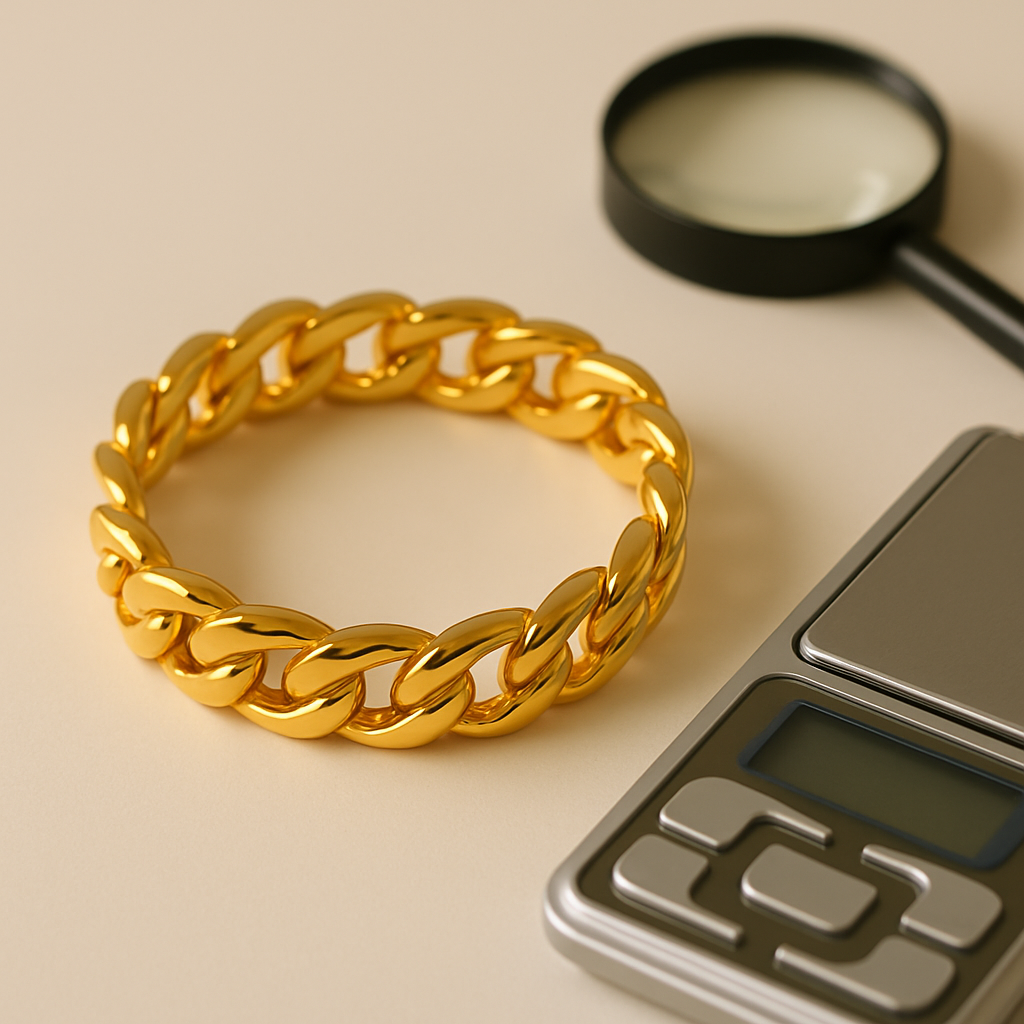 Comment calculer un bijou en or 24 carats : guide pratique