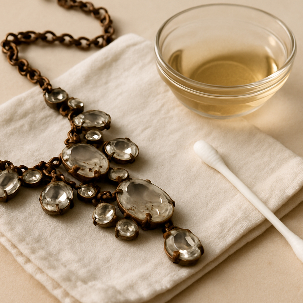 Comment enlever la rouille des bijoux en toc : astuces simples et efficaces