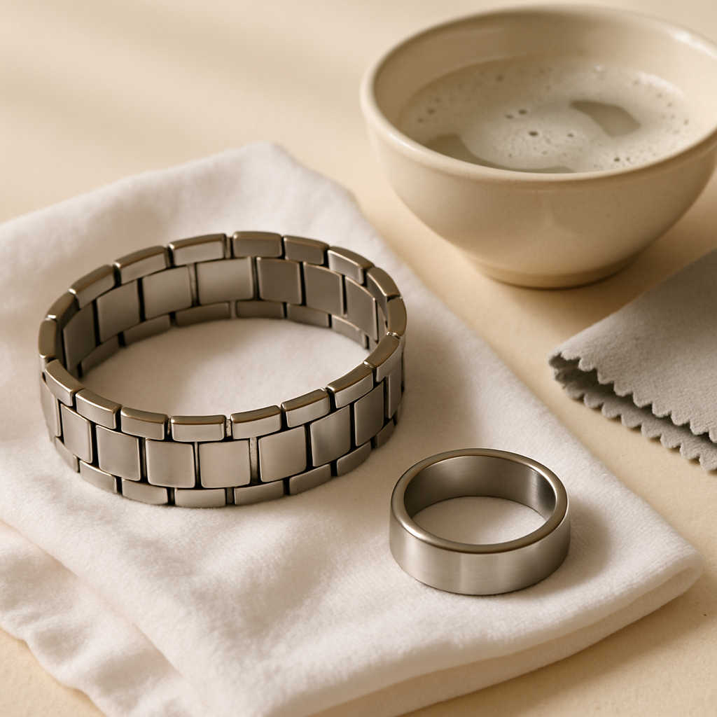 Guide complet pour nettoyer vos bijoux en acier inoxydable