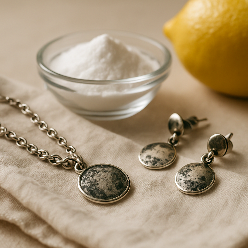 Comment nettoyer des bijoux en argent noircis : guide complet