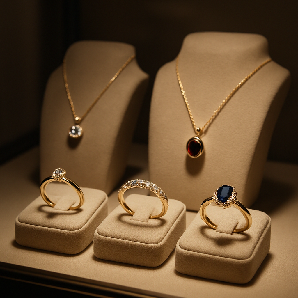Comment présenter des bijoux dans une vitrine : astuces pour un rendu professionnel