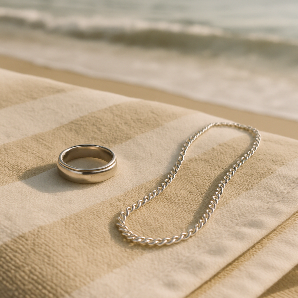 Peut-on se baigner avec des bijoux en argent ?
