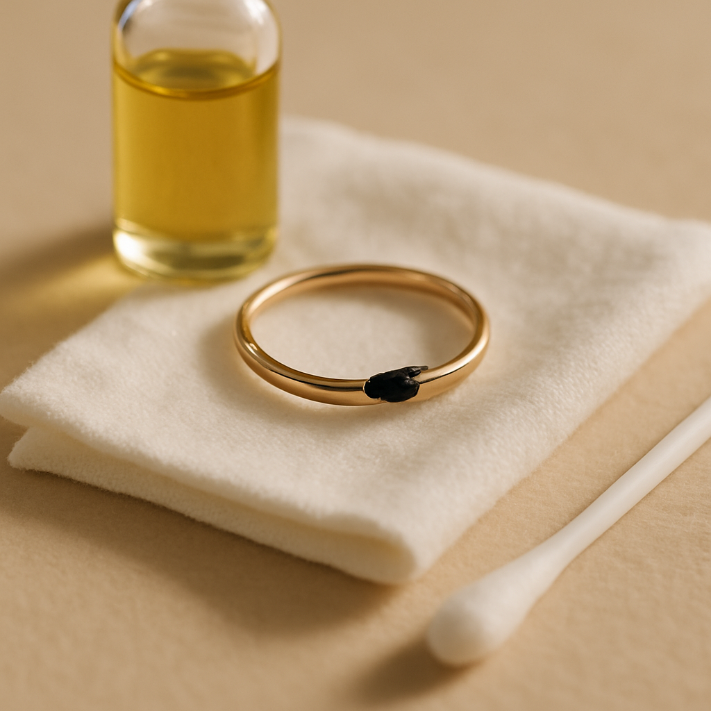 Quel produit pour enlever goudron sur bijoux ?