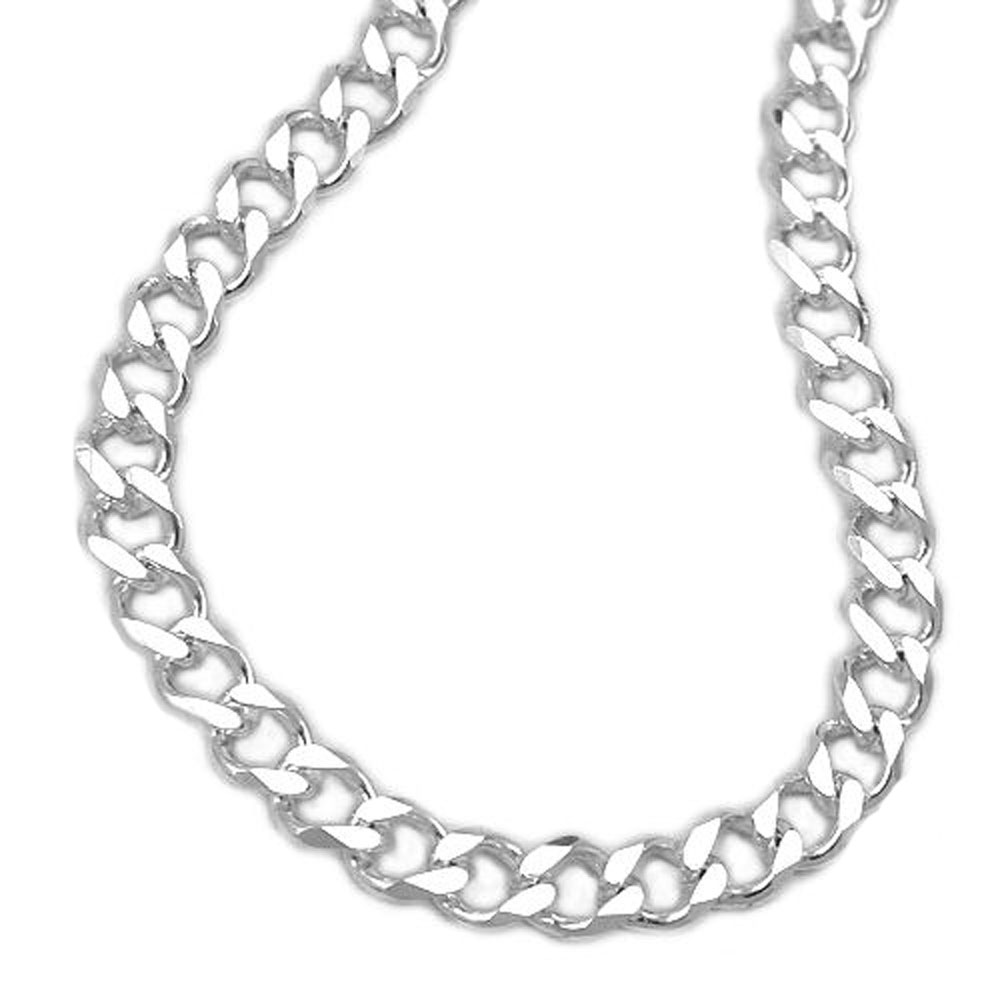 Collier chaîne gourmette argent 925 largeur 4,7 mm