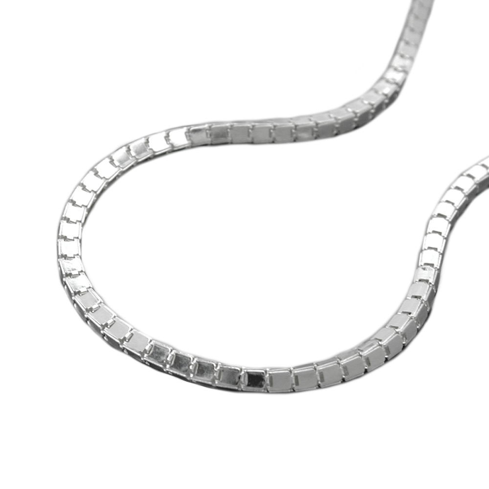 Collier argent 925 chaîne box carrée 1,6 mm