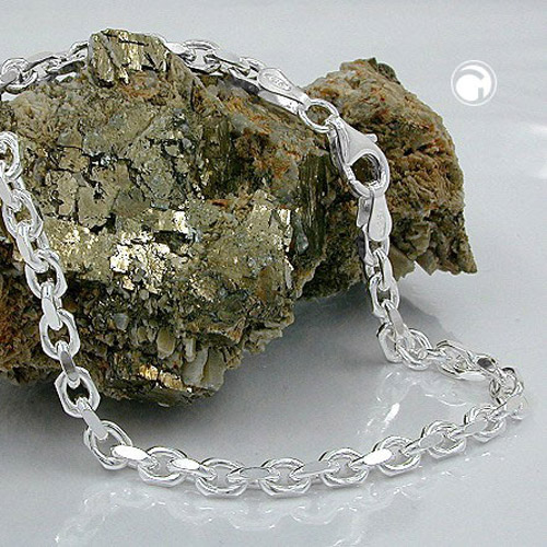 Chaîne ancre argent sterling 3,5 mm fermoir lobster