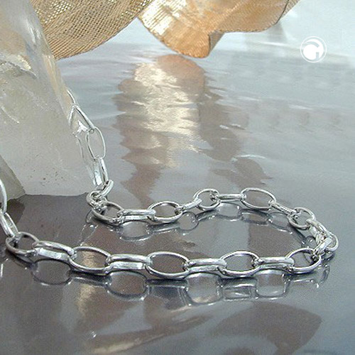 Chaîne ancre argent sterling 925 avec fermoir pince
