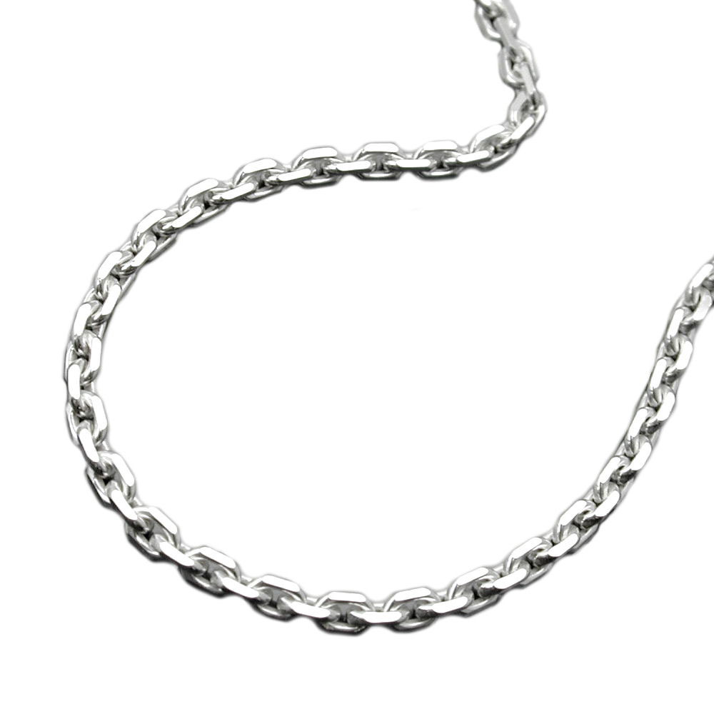 Collier chaîne ancre en argent 925/000, vue d'ensemble