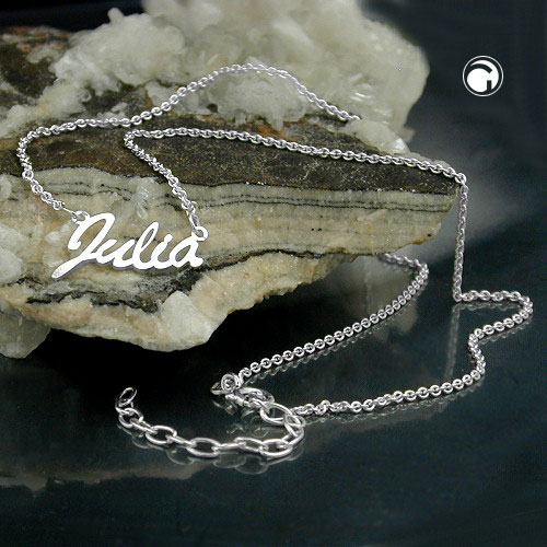 Chaîne en argent sterling fine avec fermoir à pince