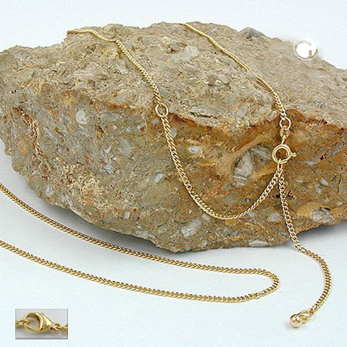 Belly chain plaqué or avec pendentif orbe sur fond blanc
