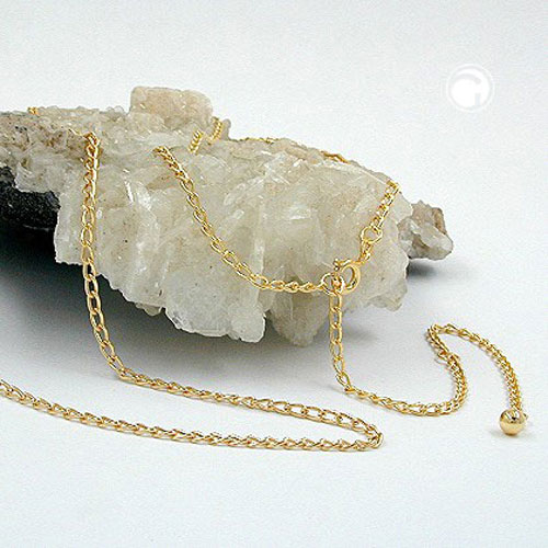 Bijou de ventre plaqué or chaîne fine 2 mm