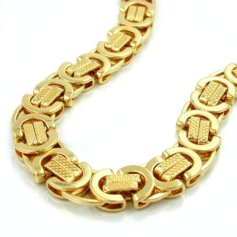 Bracelet plaqué or motif euro sign sur fond blanc