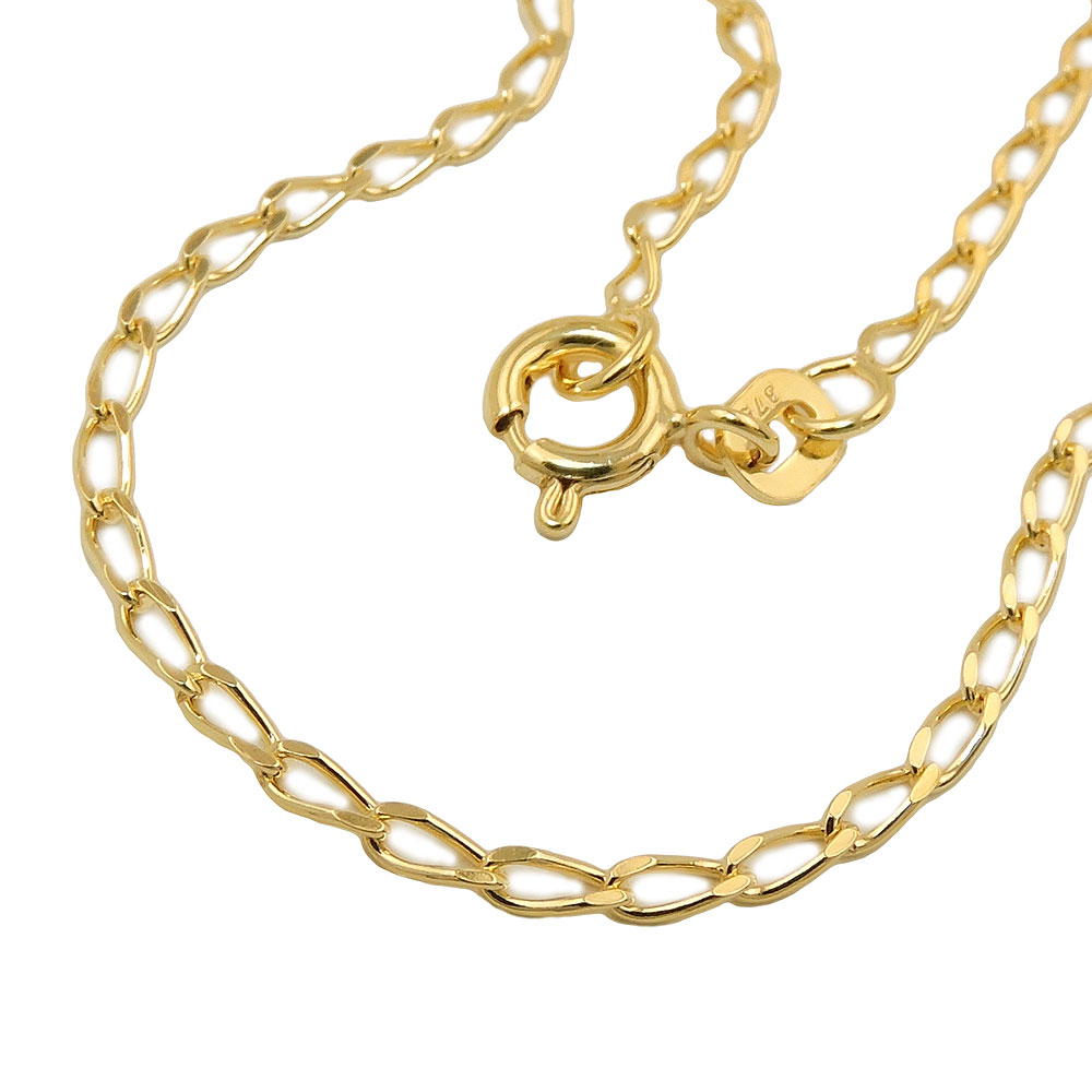 Collier or 9 carats chaîne fine 2mm