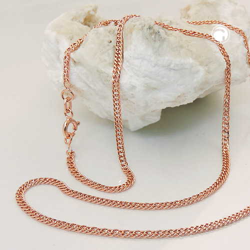 Chaîne or 375/000 maillon rombique collier