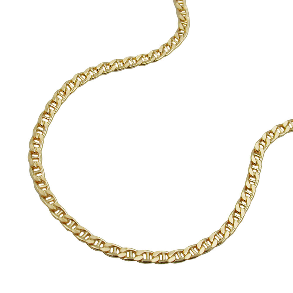 Collier or 9 carats chaîne fine mariner 1.9mm