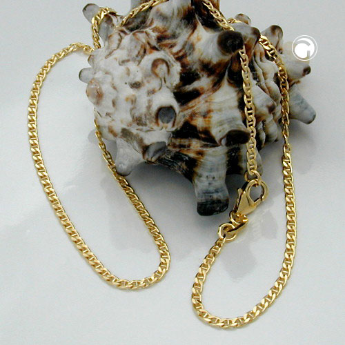 Collier or jaune mariner 1.9mm sur fond neutre