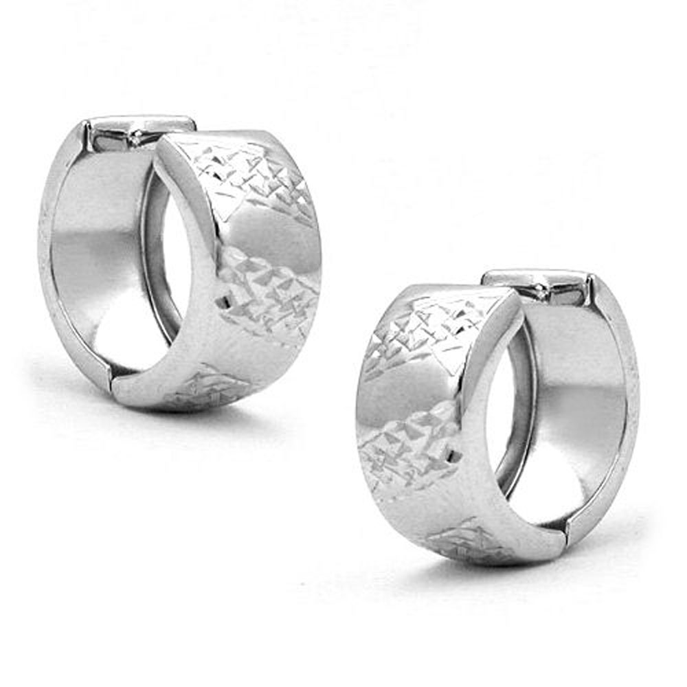 Boucles d'oreilles argent 925 motif cercles