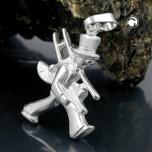 Bijou argent sterling ramoneur chance