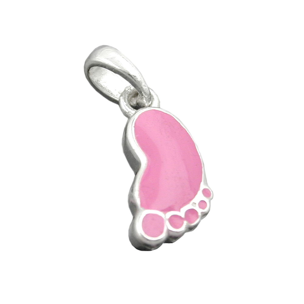 Pendentif argent 925 ballon de football pastel