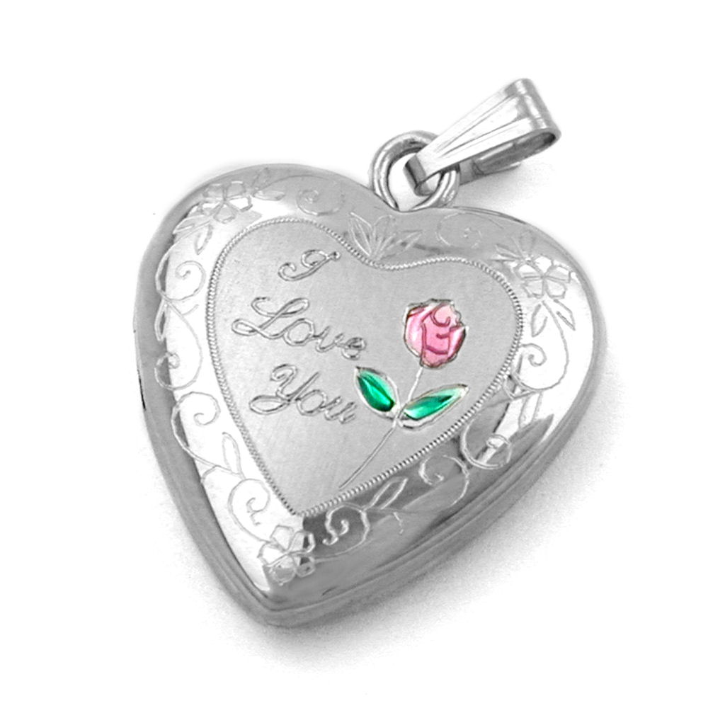 Pendentif argent sterling 925, forme ovale, 18x16mm