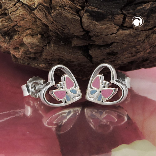 Paire de boucles d'oreilles argent sterling 7 mm