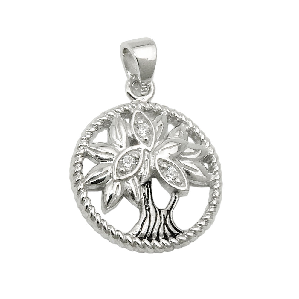 Pendentif Arbre de Vie en argent 925