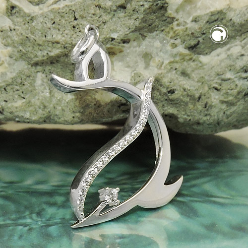 Gros plan pendentif argent arbre de vie 26x19mm